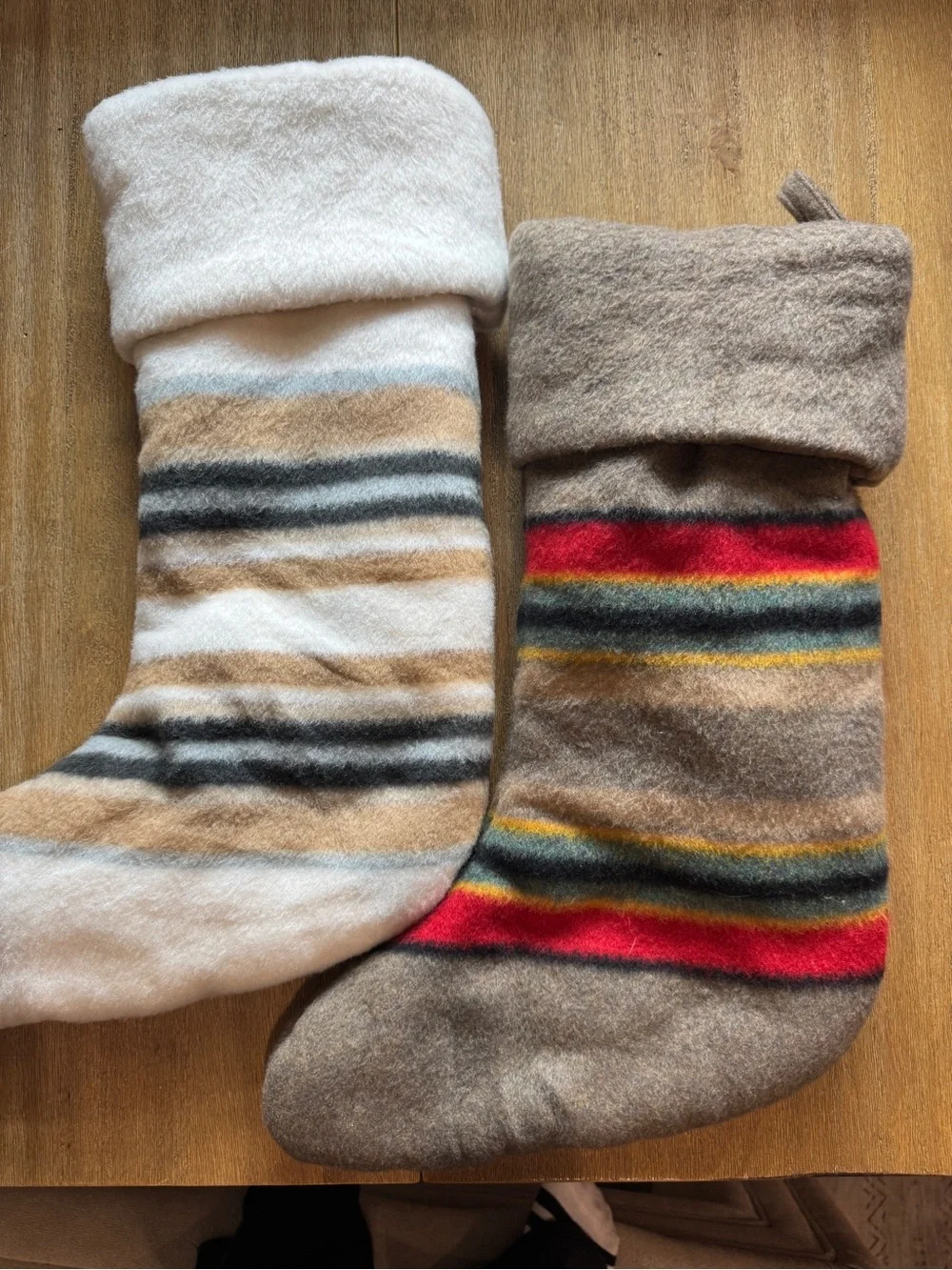 Set of 2 Pendleton x Pottery Barn Wool Striped Stockings